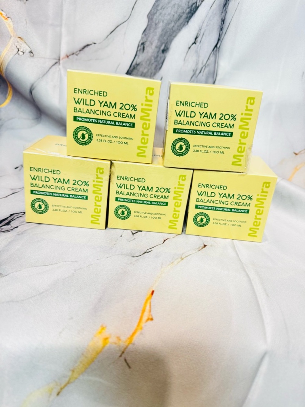 Enriched Wild Yam 20% Balancing Cream — Yellow